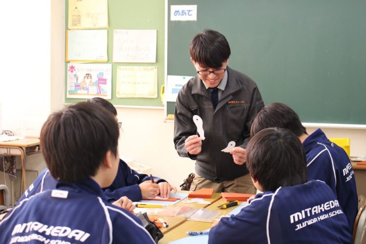 みたけ台中学校 職業講話が開催されました