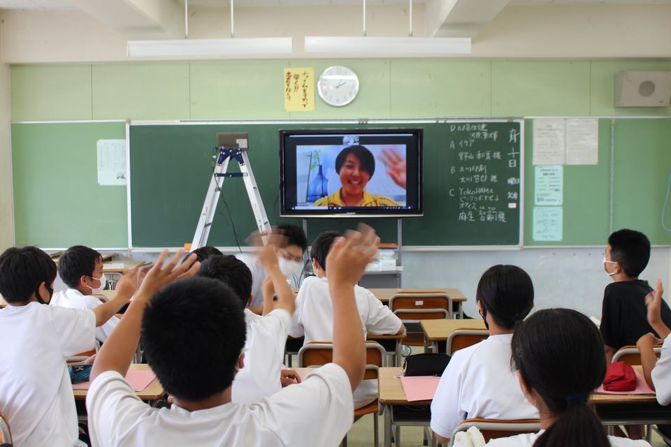 横浜市立並木中学校でSDGs学習会を開催しました