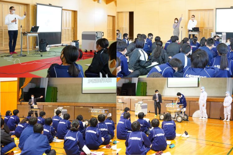 横浜市立緑ヶ丘中学校で、職業講話を開催しました！