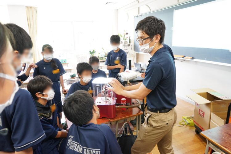 藤沢市立第一中学校で、『みらいteacher』を開催しました！