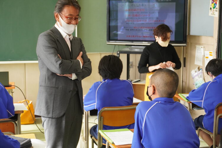 横浜市立六浦中学校で、みらいteacherを開催しました！