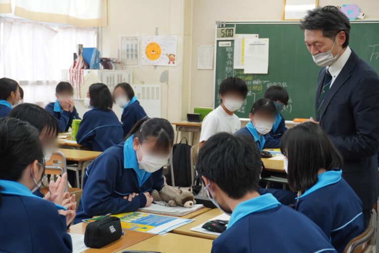 今年も横浜市立東野中学校で体験型職業講話を開催しました！