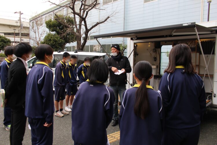 横浜市立寛政中学校（2年生）職業講話を開催しました！