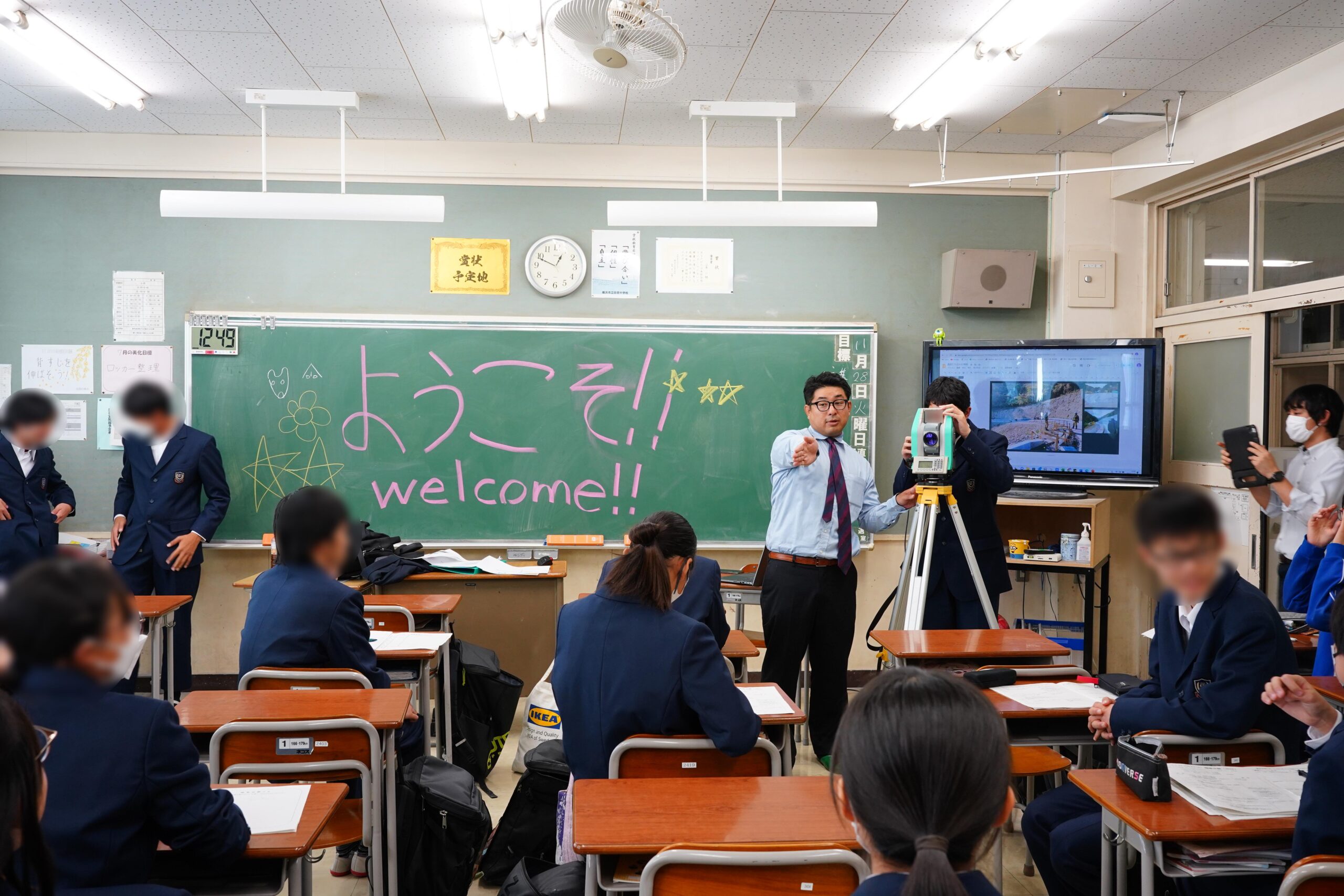 ★第2弾！★ 課題解決型職業講話　 横浜市立田奈中学校2年生で実施しました！
