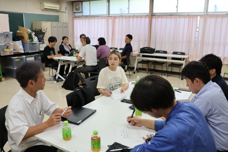 横浜市立奈良中学校『振り返り会』