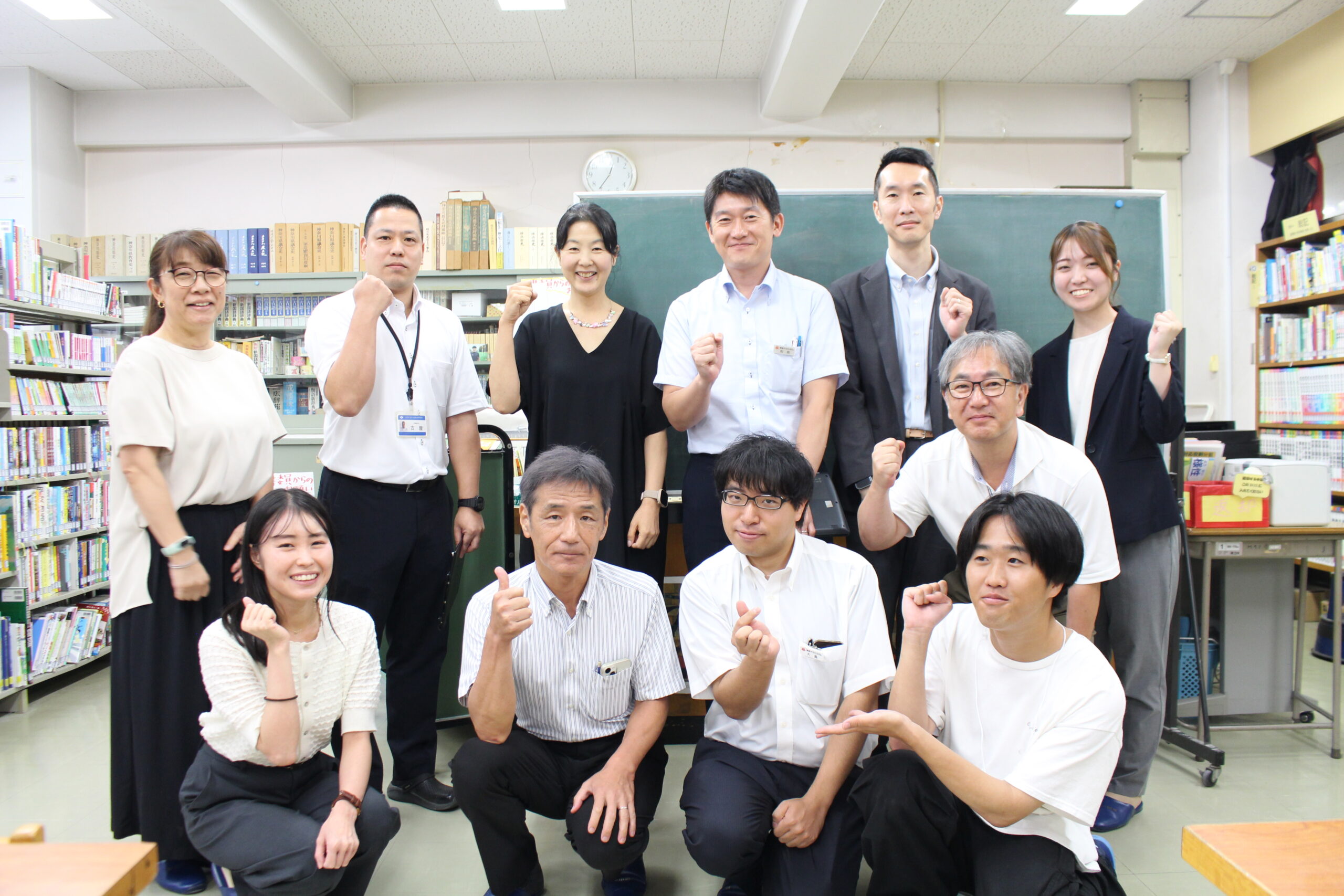 横浜市立舞岡中学校『職業講話振り返り会』